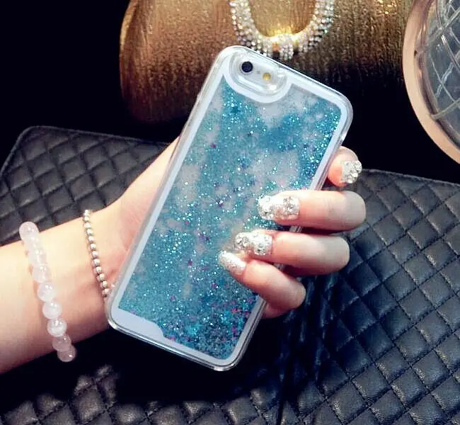Star sand Flashing quicksand hard case for xiaomi mi6 redmi note3 huawei honor oppo vivo sony xperia cases m6 note SZ009 |