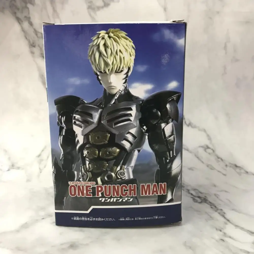 ONE PUNCH MAN Genos Devil transformation PREMIUM DXF Аниме Фигурка Коллекционная модель куклы для детей лучший подарок M143|Игровые