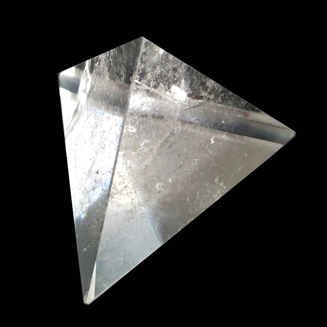 Хрустальные камни в виде пирамиды Tetrahedron кристаллы натуральный камень для