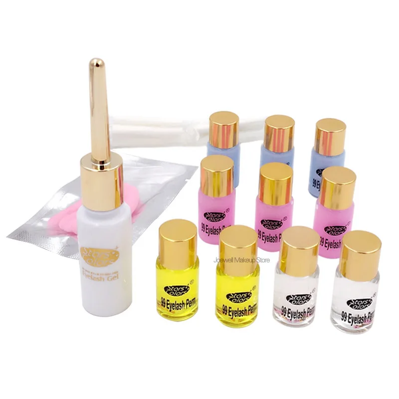 Профессиональный набор для подтяжки ресниц 3 шт./лот ТИНТ с клеем перманентной