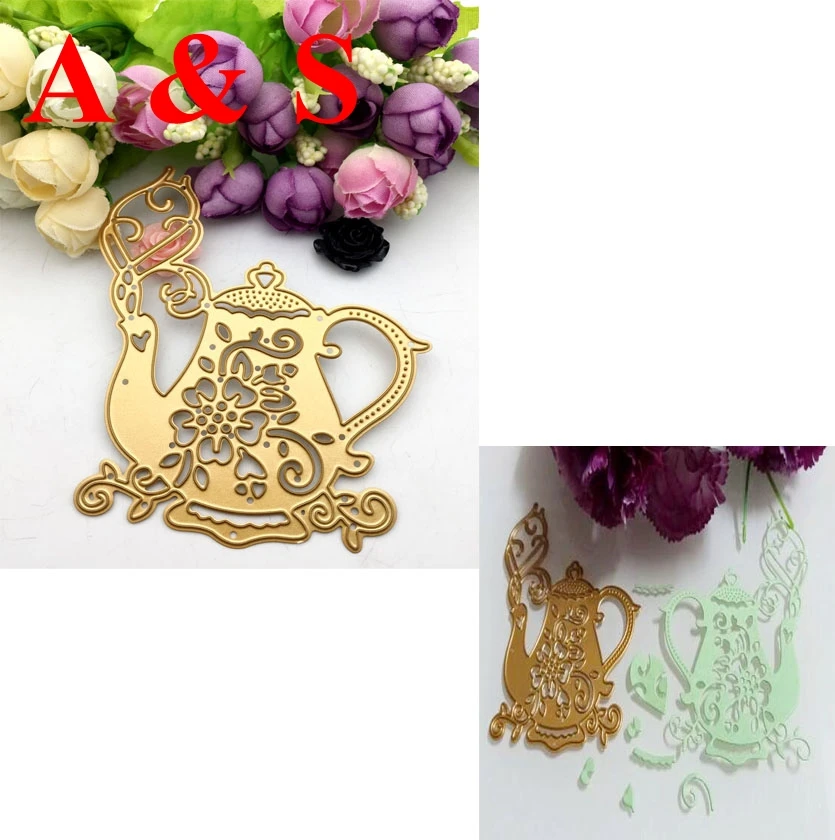 Q56 METAL CUTTING DIES Teaport card frame album paper craft wedding invitation embossing stencil art cutter | Дом и сад
