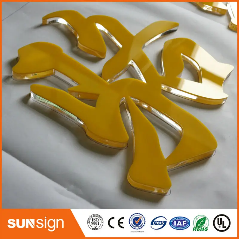 Sunsign плоские вывески diy вырезные буквы акриловые | Электронные компоненты и