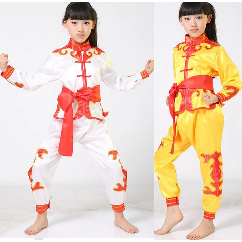 Детский атласный костюм для мальчиков тхэквондо добок ушу кимоно одежда Юдо