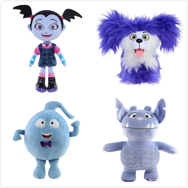 Vampirina Милая кавайная плюшевая кукла длиной 25 см в наличии Junior Wolfie фиолетовый