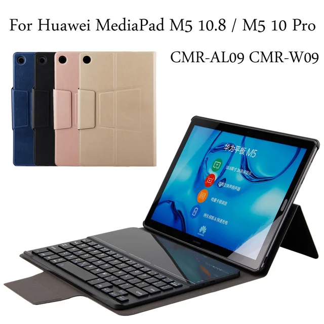 Для huawei MediaPad M5 10,8/M5 10 Pro CMR-AL09 CMR-W09 Bluetooth клавиатура портфель Фолио из искусственной кожи чехол