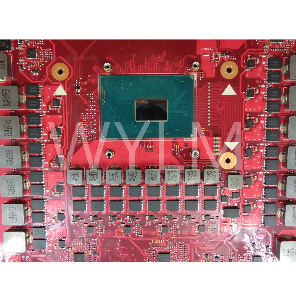 GX800VHK с I7-7820HK процессором GTX1080 16 Гб материнская плата REV3.0 для ASUS GX800VH Материнская плата ноутбука протестированная Рабочая