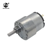 37mm diameter gearbox eccentric shaft large torque speed reduction gear motor with metal gears 12v24v