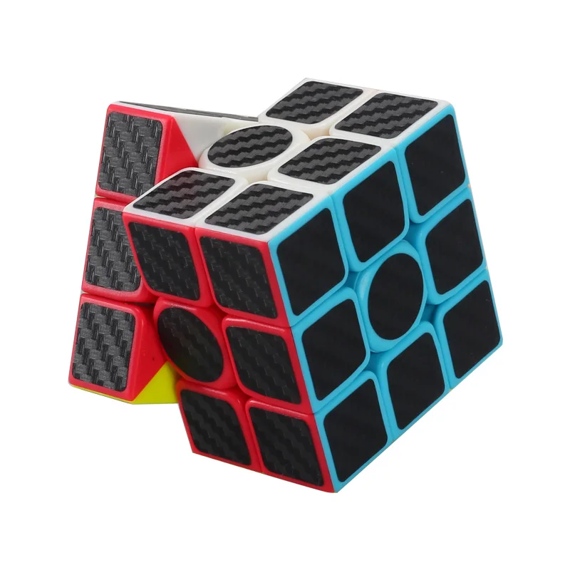 3x3x3 2x2x2 скоростной куб из углеродного волокна наклейка для плавного магического кубика-пазла магический пазл развивающие игрушки конкурс