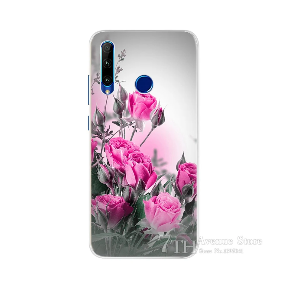 Золотой Чехол для Honor 10i, мягкий силиконовый чехол с мультипликационным принтом для Huawei Honor 10i HRY-LX1, HRY-LX1T, задняя крышка, чехол для телефона Honor 10i 10 i 6,21" - Цвет: Золотой
