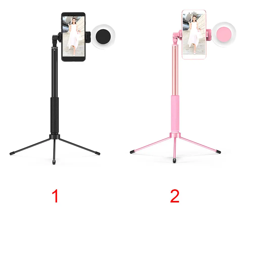 Заполняющее освещение регулируемый портативный селфи палка макияж портретное
