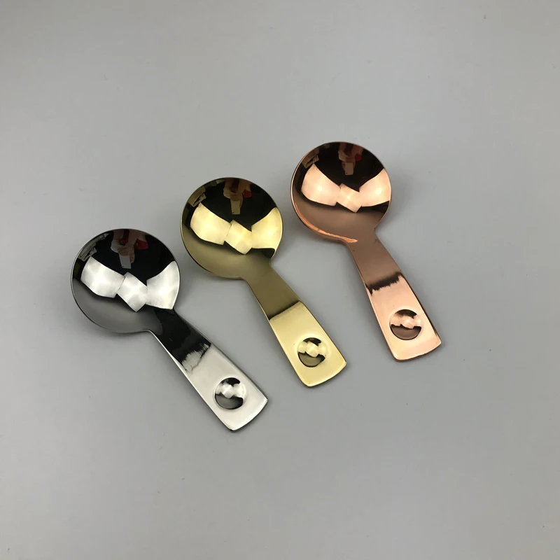 Медные чайные ложки латунная ложка для супа креативная раковина совок в форме