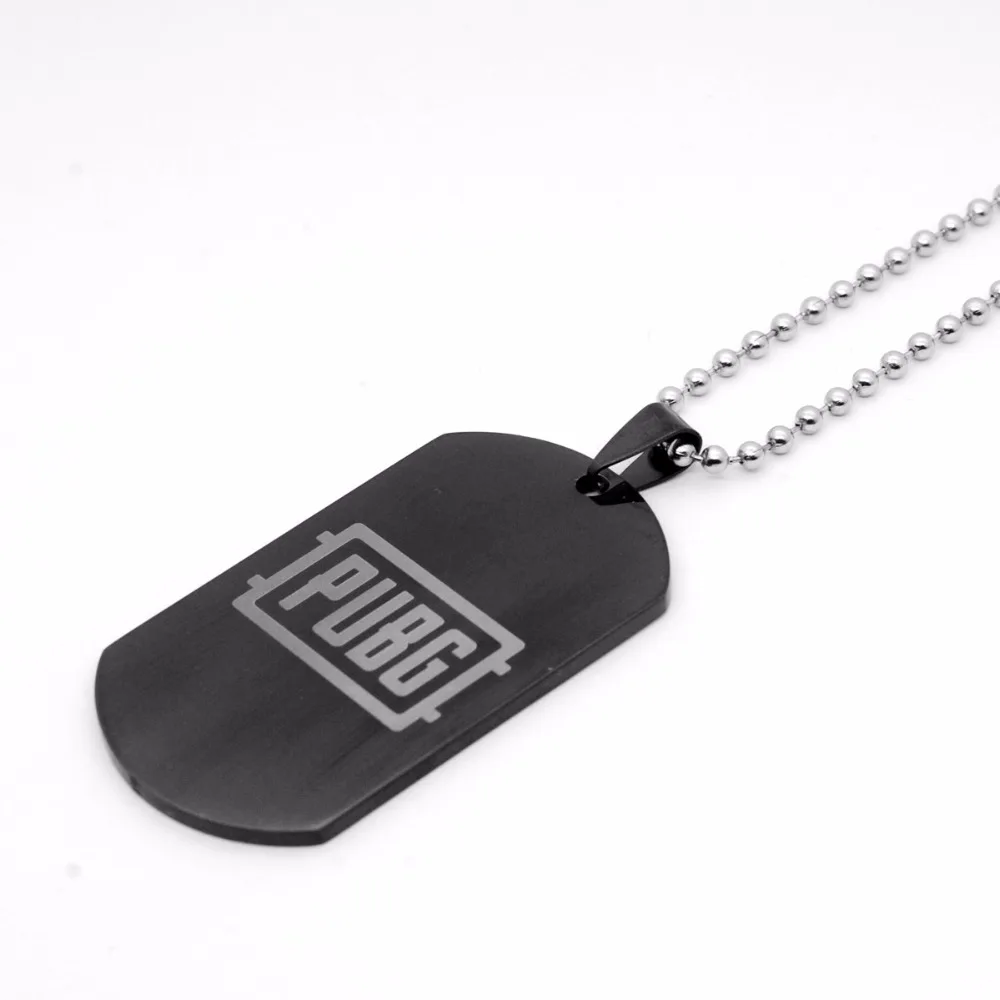 YOUREM модные игры боя ожерелья для женщин мужчин нержавеющая сталь pubg ожерелье