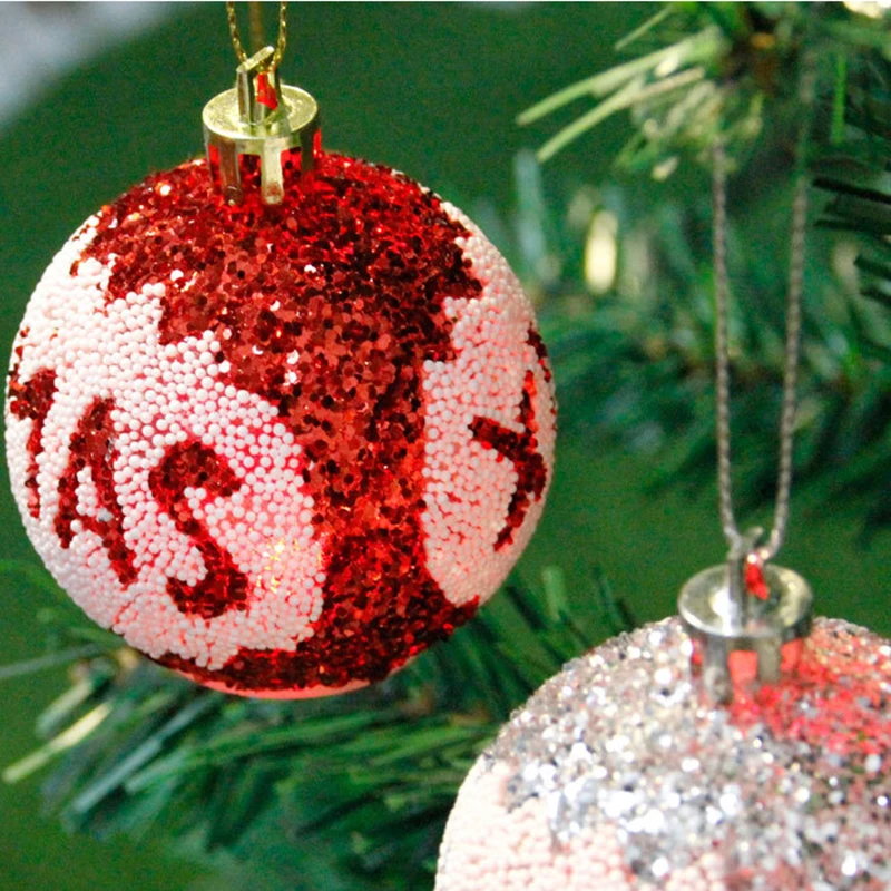 Новые 3 шт Рождество мяч Фонари сцены с дерево украшения огни для дома Enfeites де