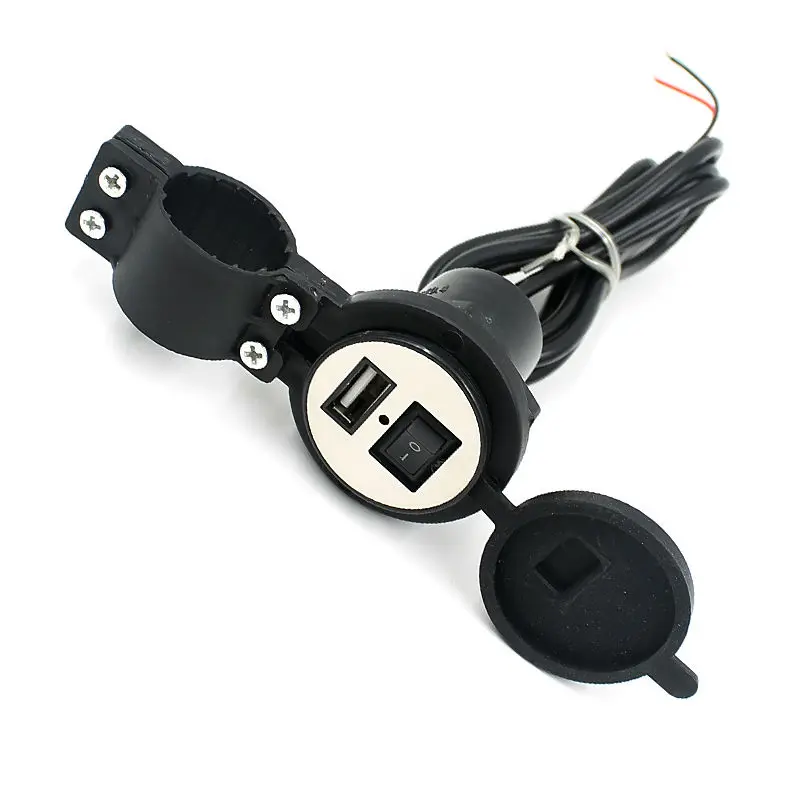 WUPP мотоцикл Usb зарядное устройство водонепроницаемый Прикуриватель разъем