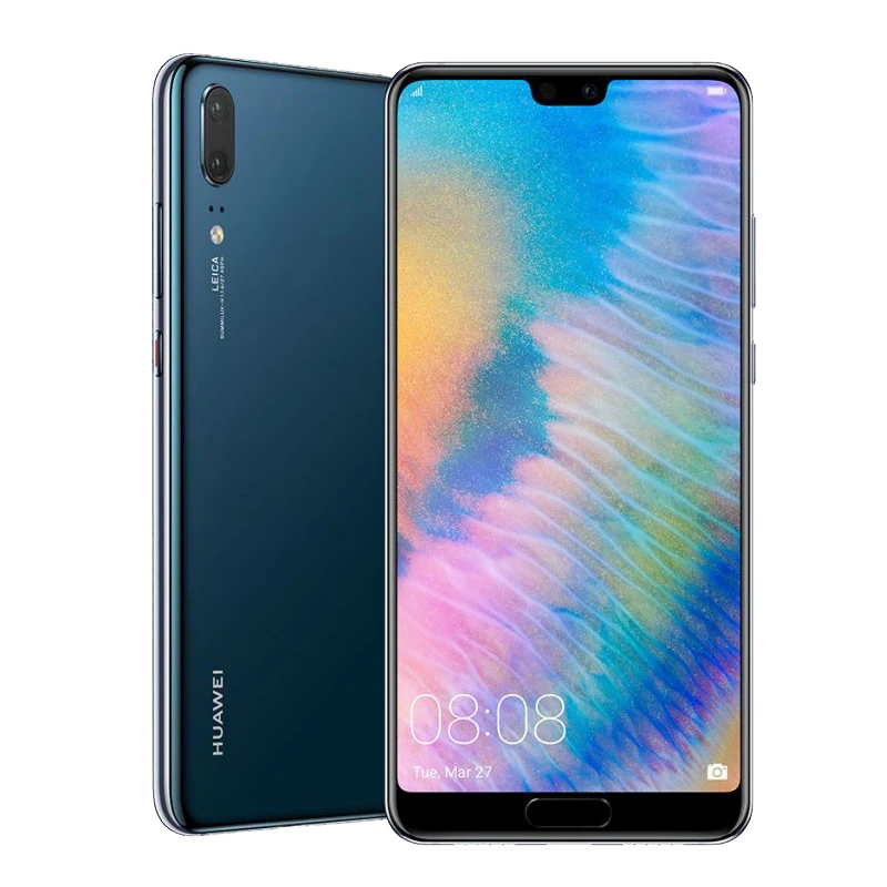 Смартфон huawei P20 Global Rom 6 ГБ 64 полная LTE полоса двойная камера заднего вида 5 8 дюймов