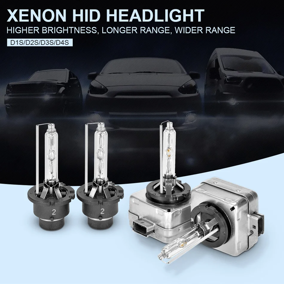 Racbox Pair D1S D1C D1R D3S D3R 35 Вт 12 В HID ксеноновая лампа светильник Globes 3000K 4300K 5000K 6000K 8000K 12000K автомобильный головной светильник