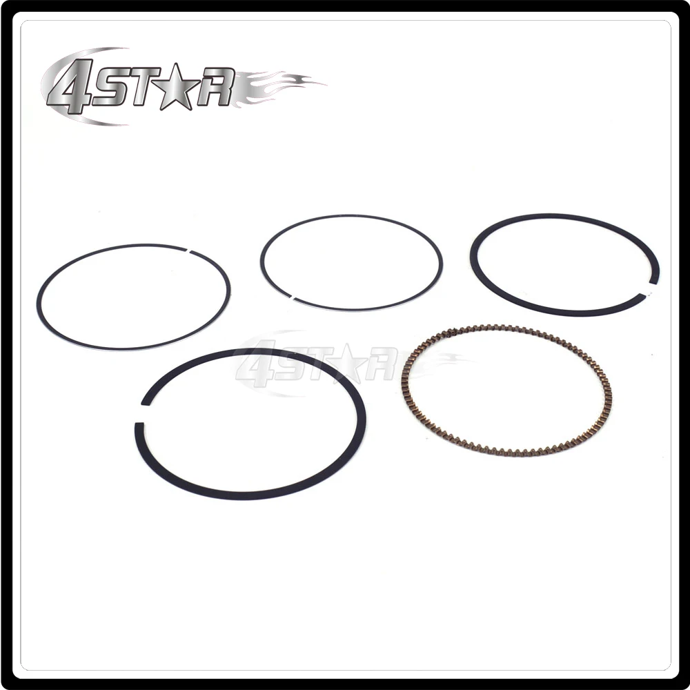 

Motorcycle Piston Ring For 77mm ZS177MM ZONGSHEN Engine NC250 KAYO T6 BSE J5 RX3 ZS250GY-3 4 Valves Parts