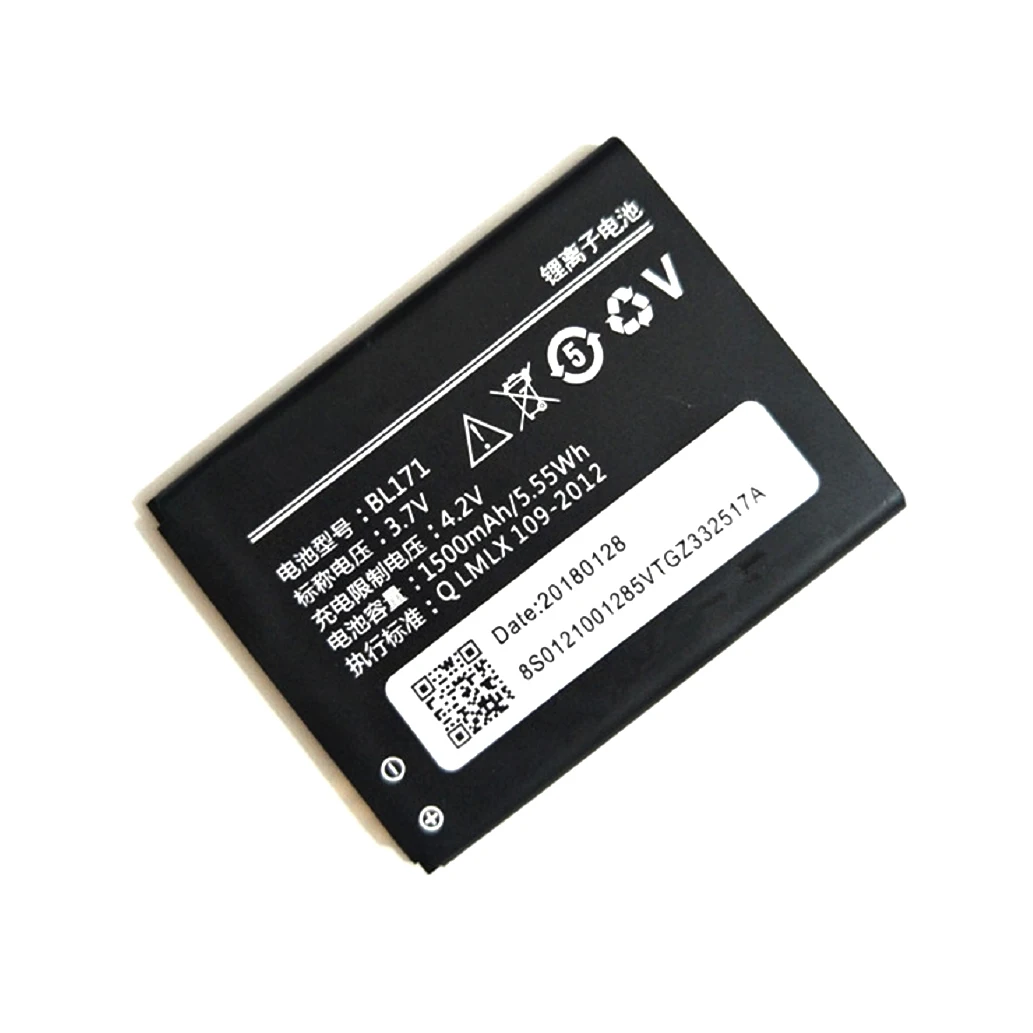 2018 Новый BL171 1500 мАч аккумулятор для Lenovo A319 A60 A500 A65 A390 A368 A390T A356 A370e BL-171 | Мобильные