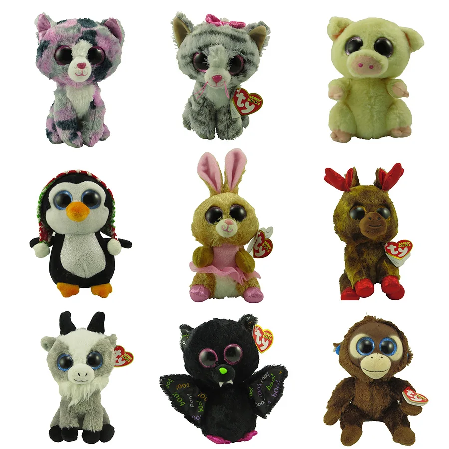 15 см TY бини Боос Kiki Twikle Toes клен плюшевые игрушки кукла Kawaii оригинальные мягкие