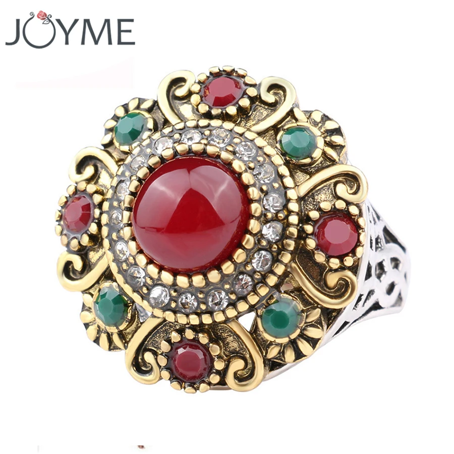 Уникальное винтажное свадебное кольцо с индеей модное для женщин ювелирное