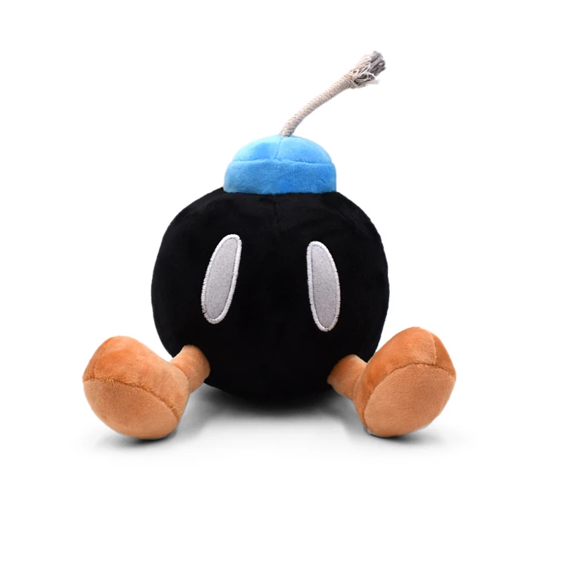 " 20 см аниме Super Mario Bros Bomb Peluche кукла Шахта плюшевые мягкие детские игрушки Рождественский подарок