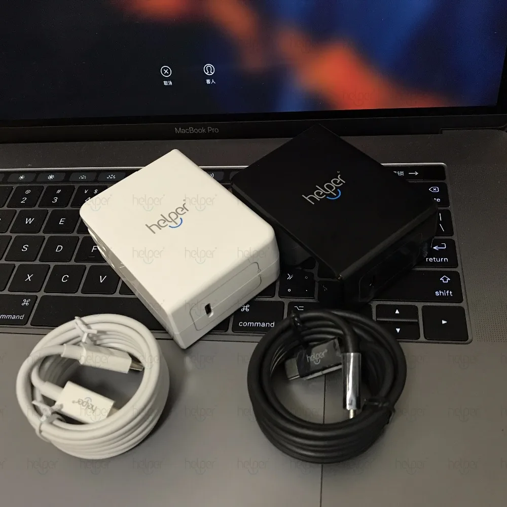 Помощник Тип USB c PD стены Зарядное устройство быстрой зарядки Адаптеры питания для MacBook TouchBar XPS Xiaomi Razer лезвие стелс Nintendo