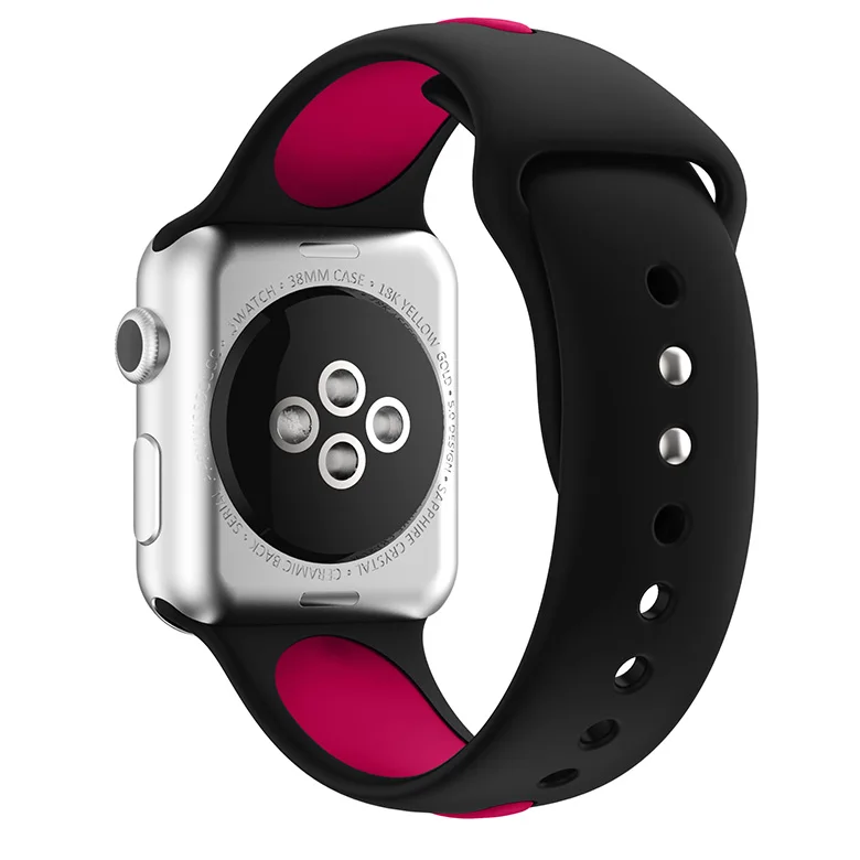 Спортивный ремешок для apple watch pulseira apple watch 4, 3, 5, ремешок 44 мм, 40 мм, iwatch band 42 мм, 38 мм, браслет correa, ремешок для часов