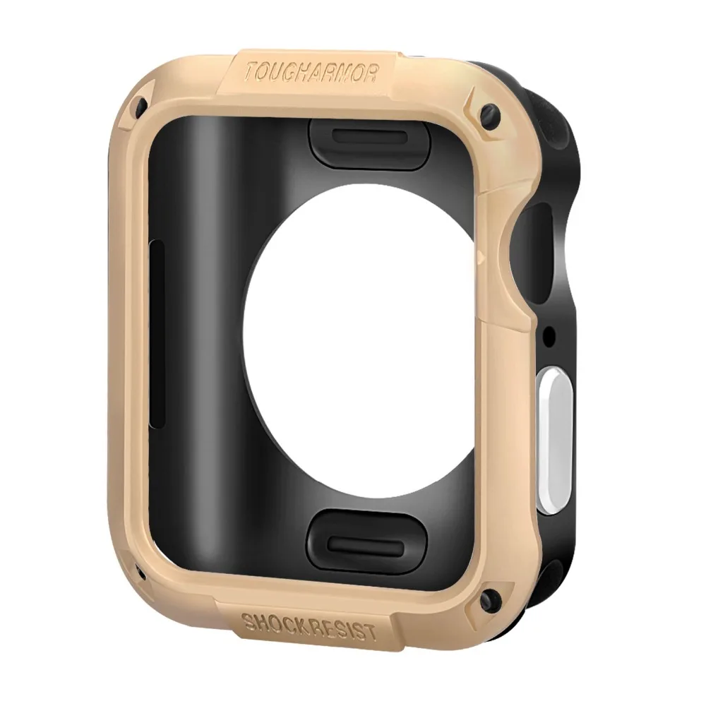 SGP защитный чехол Крышка для Apple Watch 4 5 44/40 мм прикрепляющийся к чехол для наручных часов iwatch серии 3/2/1/42 38 мм Мужские и женские часы, аксессуары