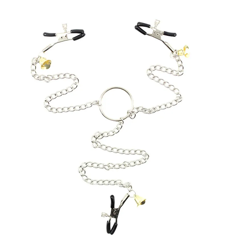 Женские металлические зажимы для сосков молочная папка прикованные половые губы