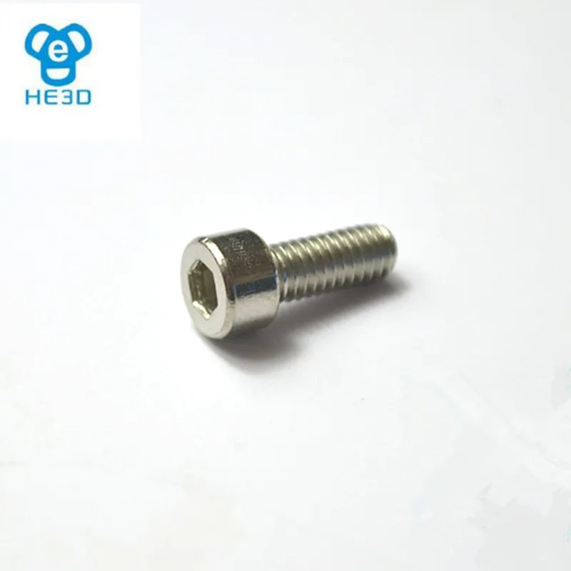Отличное качество reprap 3d принтер 304 нержавеющая сталь M4X8 M4x20 M4x25mm внутренний