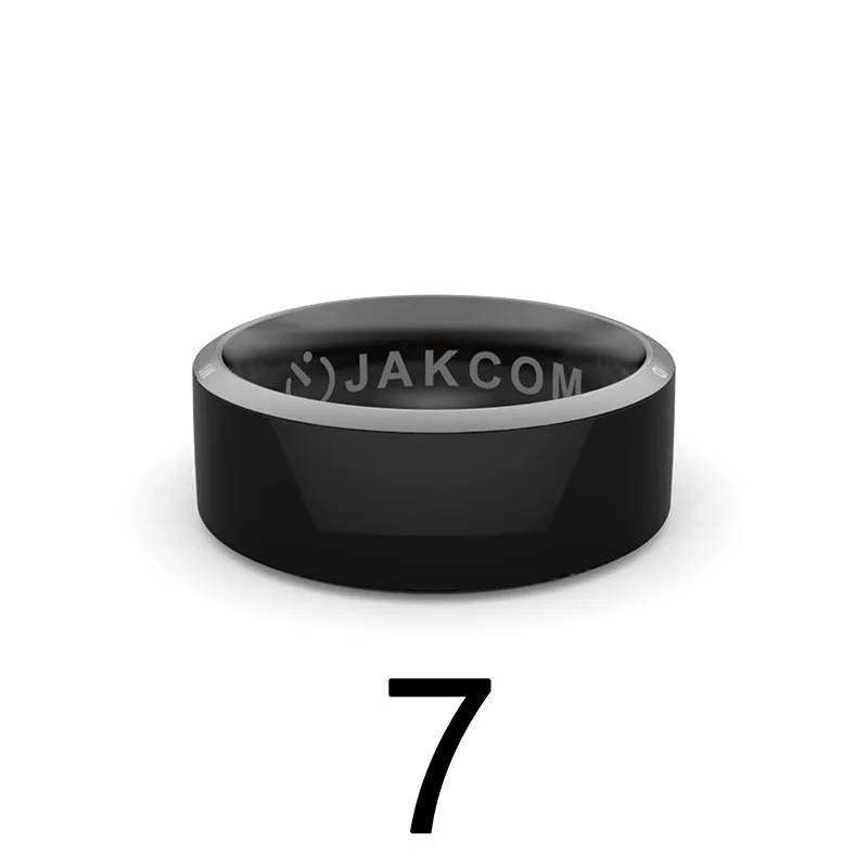 Jakcom R3 смарт Кольцо Водонепроницаемый для высокоскоростной Электроника NFC телефон с aAndroid маленькое волшебное кольцо Прямая - Цвет: Size 7