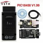 OP COM V1.59 V1.95 с чипом PIC18F458, диагностический инструмент OpCom V1.59, быстрая доставка для Opel