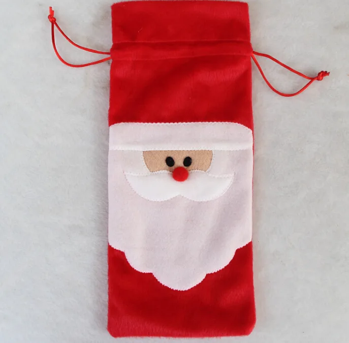 1 шт. креативные подарочные сумки Красного Деда Мороза Рождественская крышка для