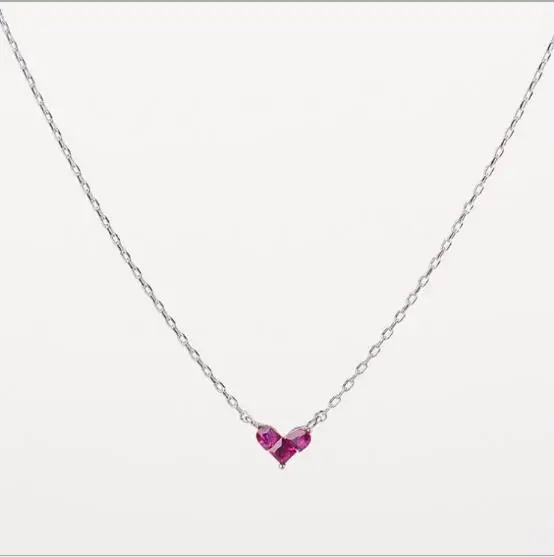 Collar Bijoux Fashion Jewelry Silver Color Heart Necklaces Pendants For Women Choker Mujer Collares | Украшения и аксессуары