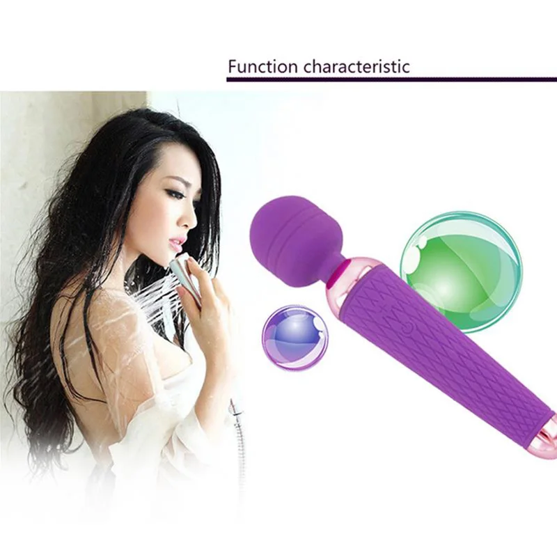 QISE мульти скоростной вибратор волшебная палочка вагинальный клиторальный флирт