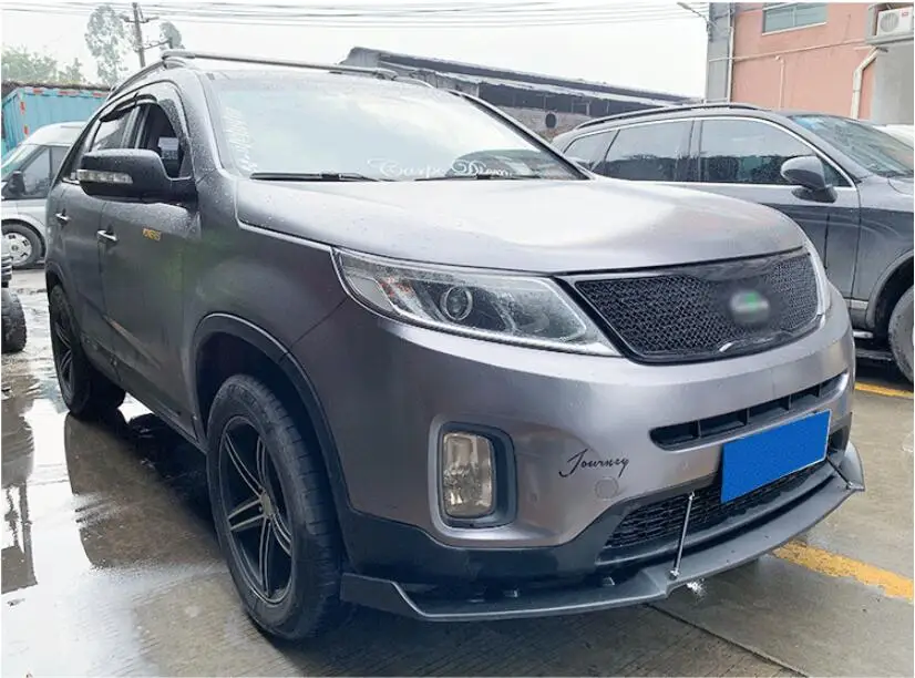 ABS краска автомобиля передний бампер спойлер, авто бампер диффузор Крышка для KIA Sorento 2011 2012 2013