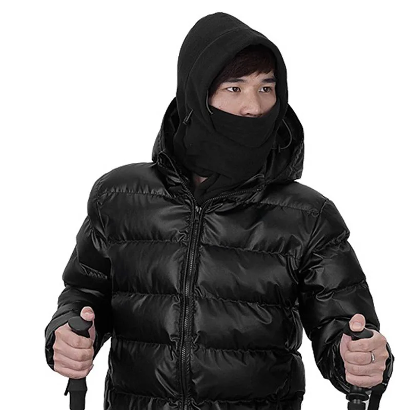 AOTU Double Fleece Thickening Masked Head Mask on Terror Wind Warm Hat CS Cap AT8720 Bandits | Спорт и развлечения