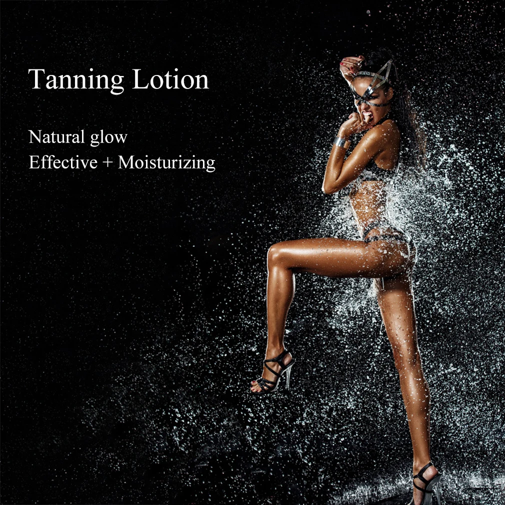 Лосьон для загара высокого качества 100 мл помогает оставаться модным бронзер