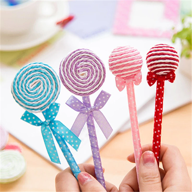 6 шт. милый подарок шариковая ручка на палочке сувениры украшения день рождения