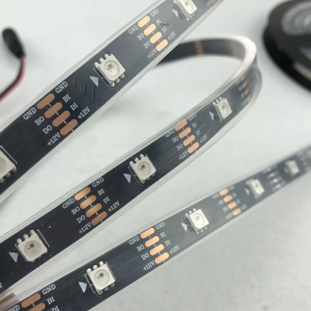 30 светодисветодиодный s/m5 м WS2815 DC12V Адресуемая полноцветная светодиодная лента RGB