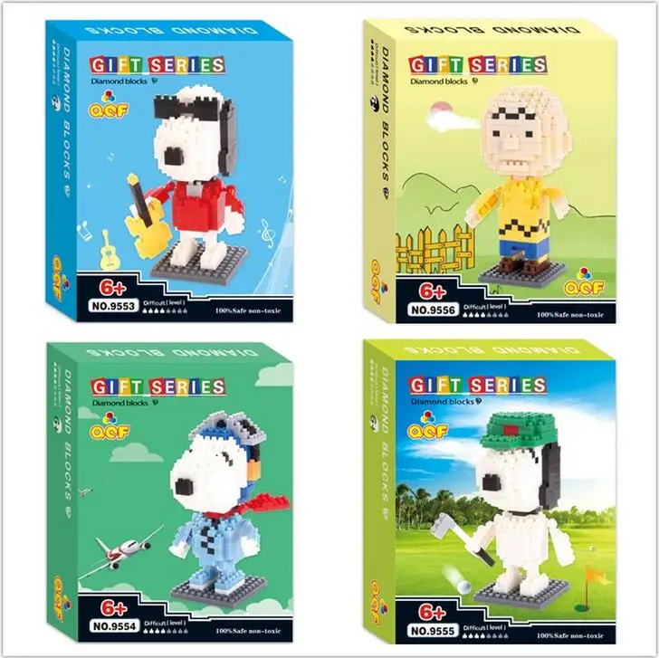 QCF Мини Блоки Super Hero DIY Строительство Игрушки Действий Модель brinquedos Аниме Juguetes