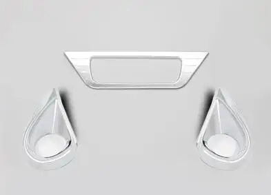 4 шт. декоративные крышки для передних противотуманных фар Mitsubishi ASX 2011 2013|abs chrome|cover