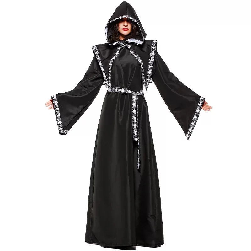 Женский костюм в готическом стиле на Хэллоуин для взрослых|gothic witch costumes|witch costumewomen