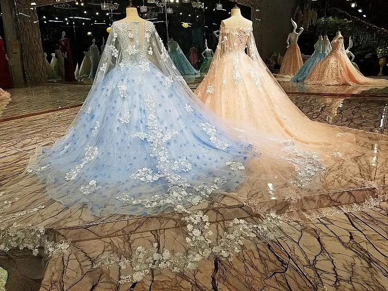 LS00140 вечернее платье длинные 2017 кружевные цветы vestidos de festa longo бальное розовое и