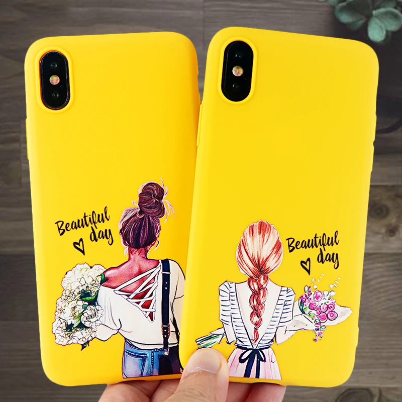 Красивые чехлы для телефонов IPhone X XS MAX XR 8 7 6s Plus стильный мягкий силиконовый чехол