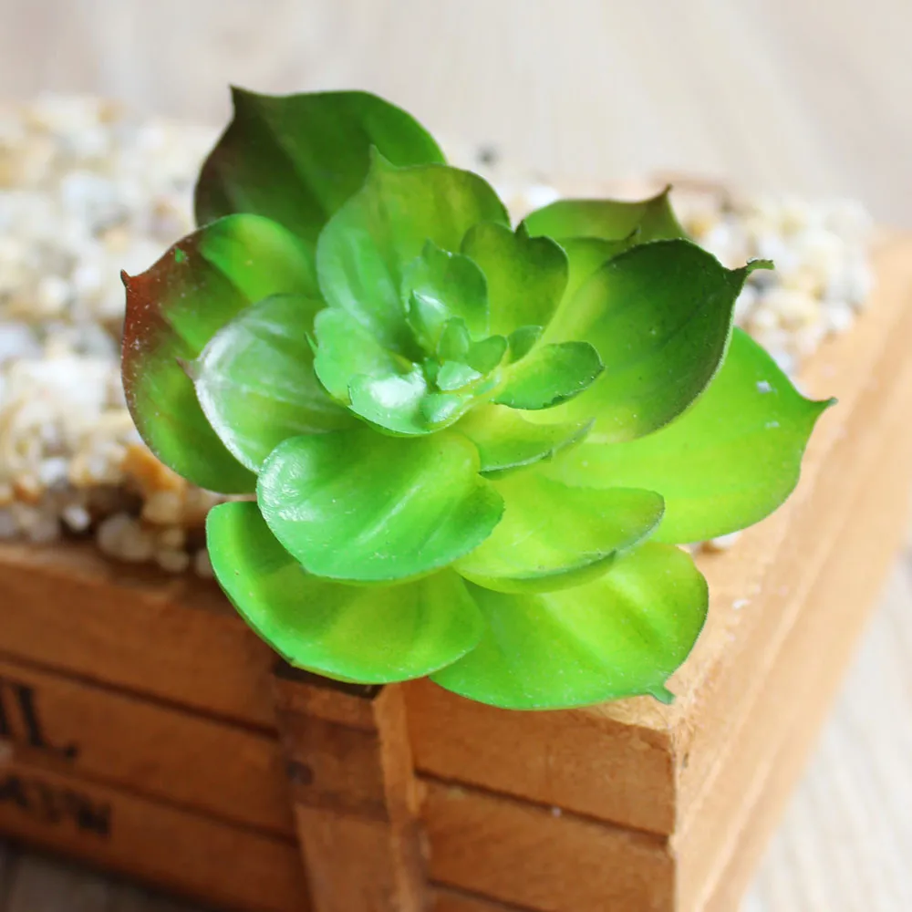 36 Искусственные суккуленты Land Lotus Мини Искусственные суккуленты растения для дома декоративный ландшафт поддельные цветы - Цвет: 36
