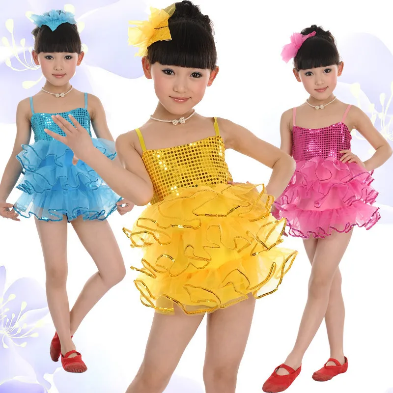 Children Ballet Dress Female Child Kids Performance Wear Skirt Dance Girls Costume Clothing F43 | Тематическая одежда и