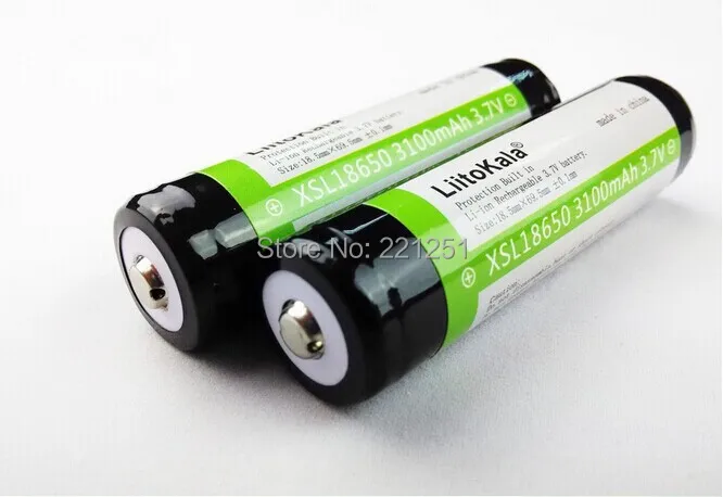 8 шт./лот Liitokala 100% Новый оригинальный 18650 3 7 V 3100mAh литий ионная Защитная плата