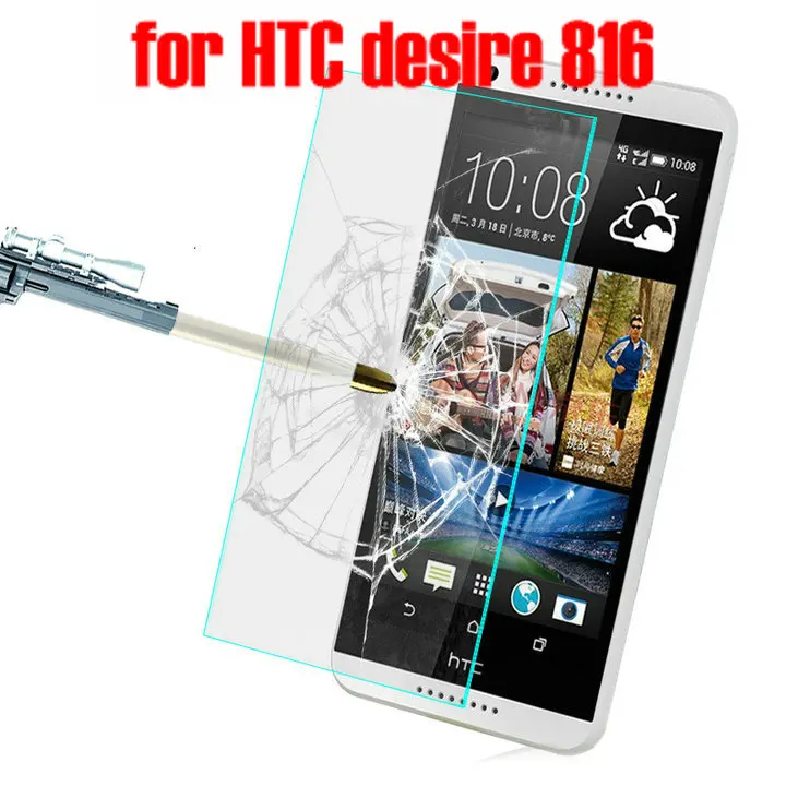 

Взрывозащищенное Закаленное стекло для HTC 816w D816 D800 A5, стеклянная Защитная пленка для htc desire 816 5,5"