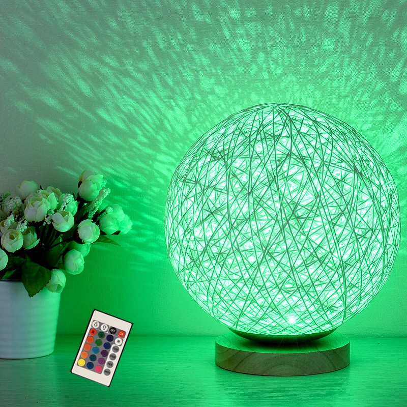 Светодиодный ночник с дистанционным управлением приглушаемый красочный